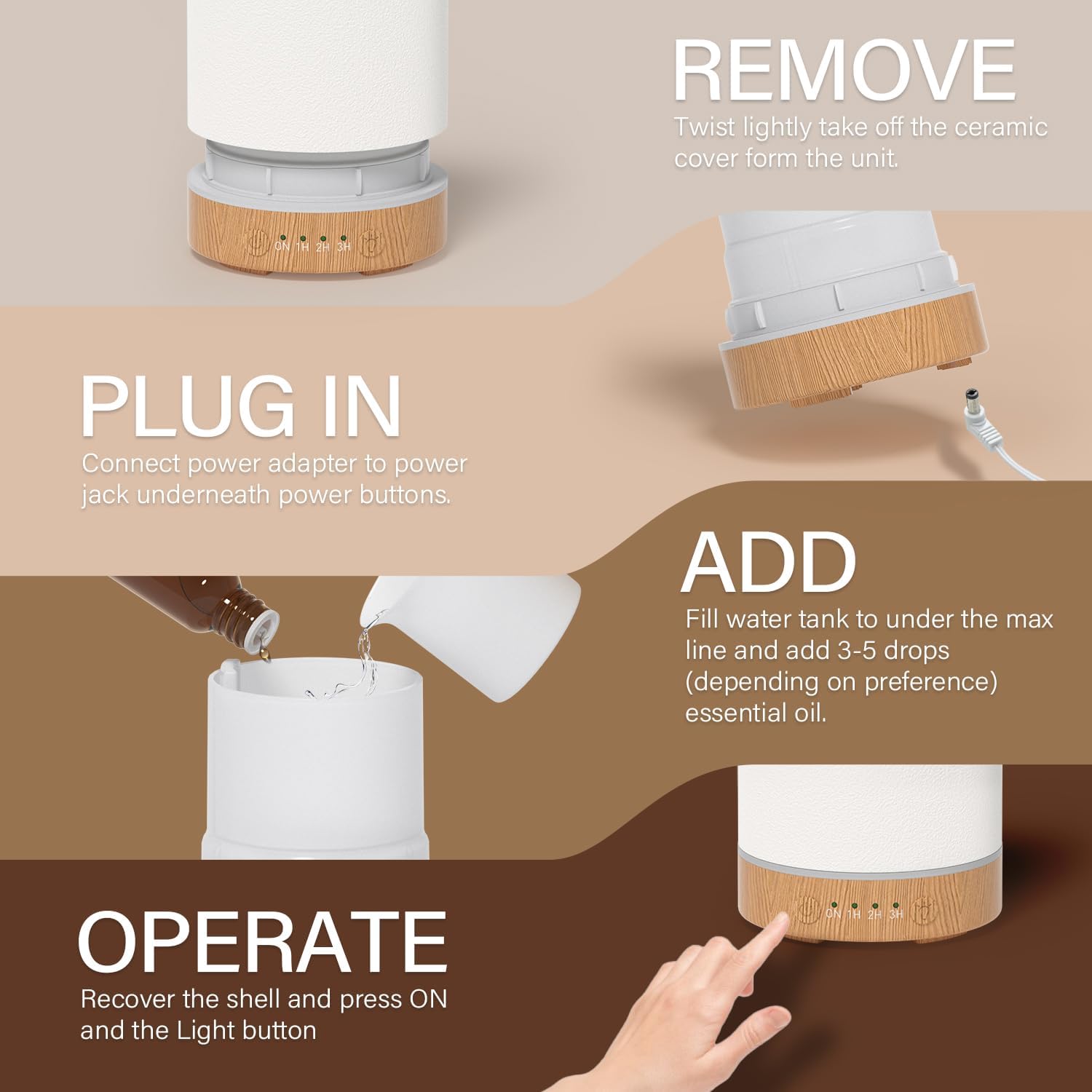 Keramik Aroma-Diffusor