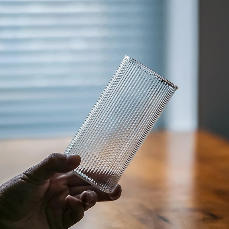 Inmeet Collins Glass/Cocktail Glass/Barware/Juice Cup/High Borosilicate Glass Cup/Long Drink Cocktail Glass