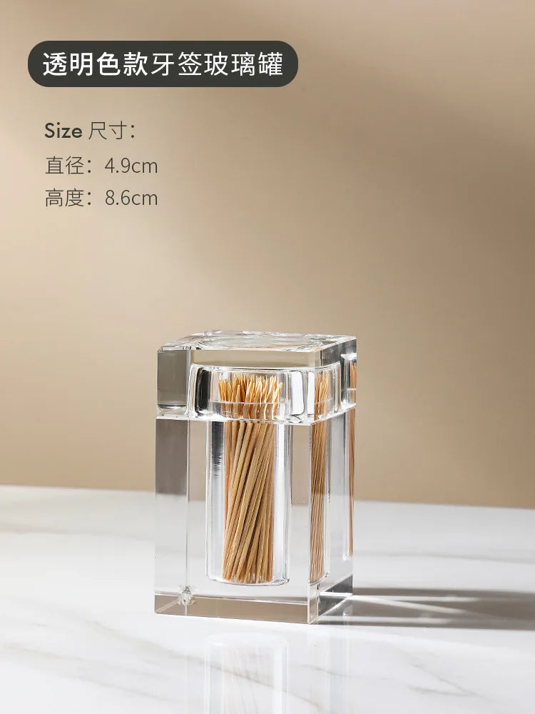 Zahnstocherhalter Transparent