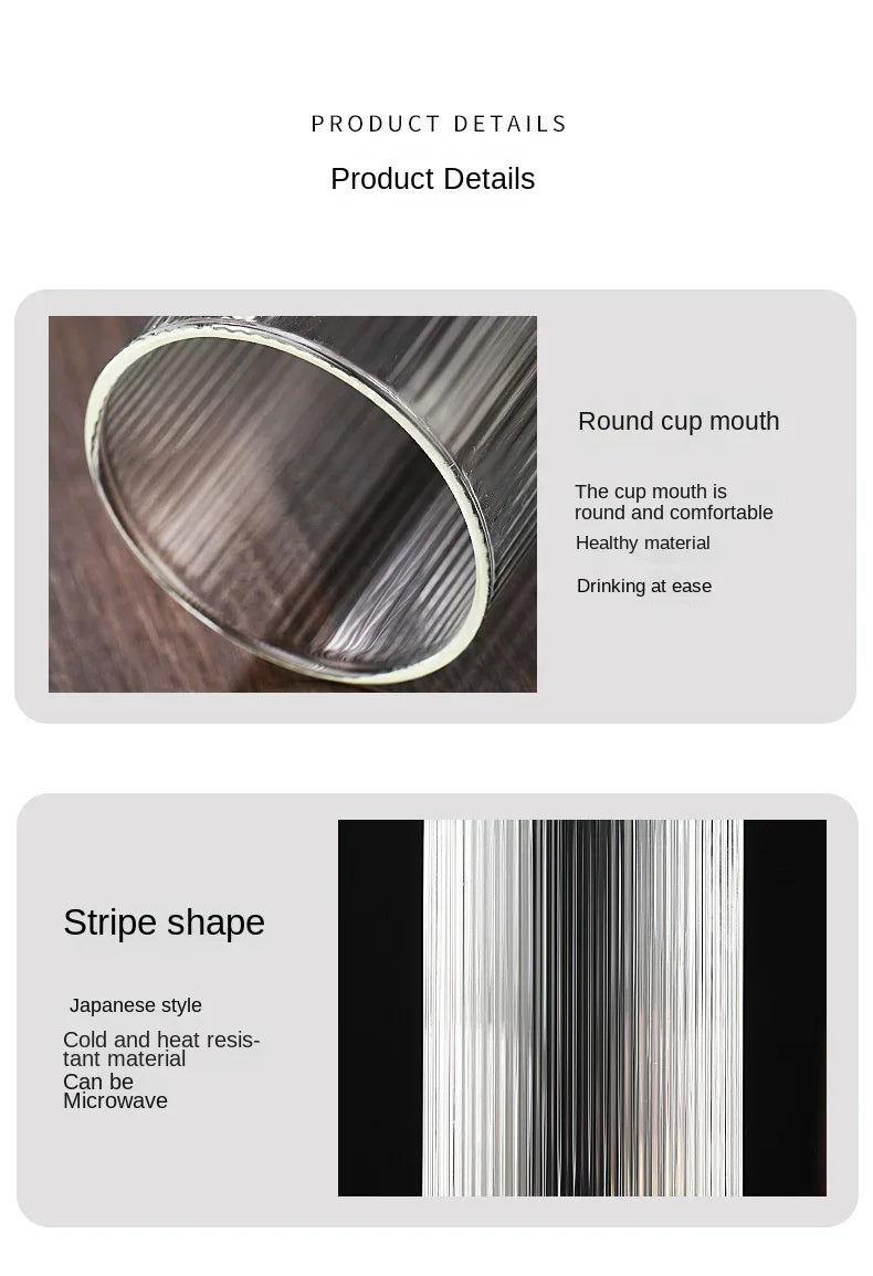 Nordic Ripple Glass Cups