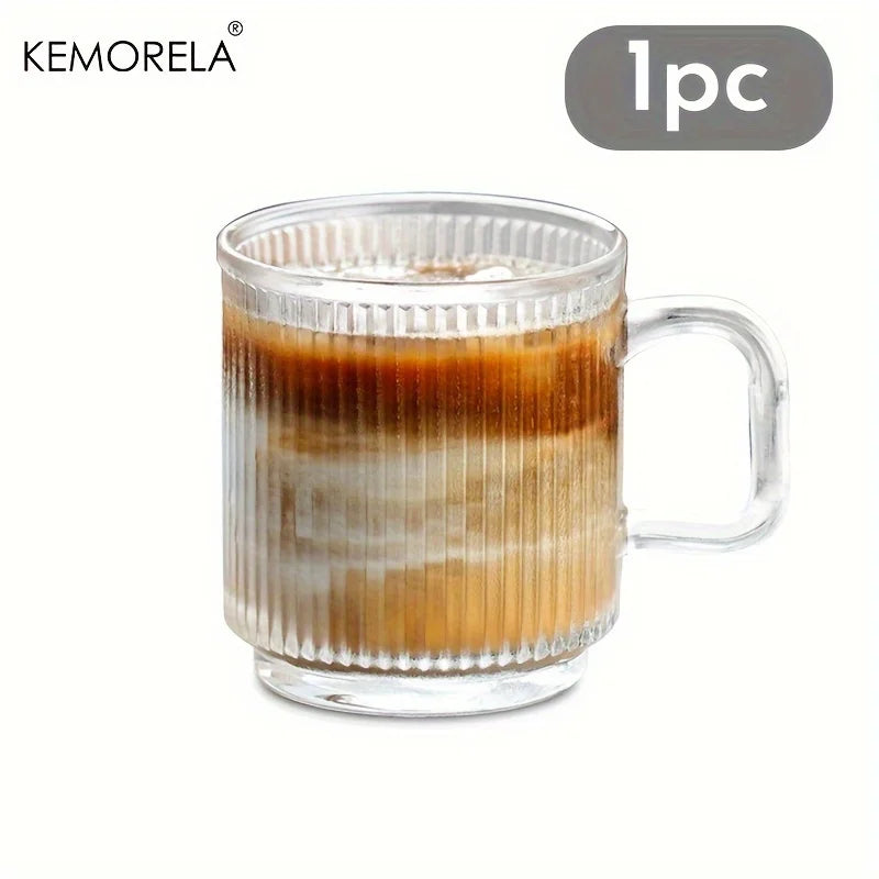 Vertical Grain Glass Cup 350 ml