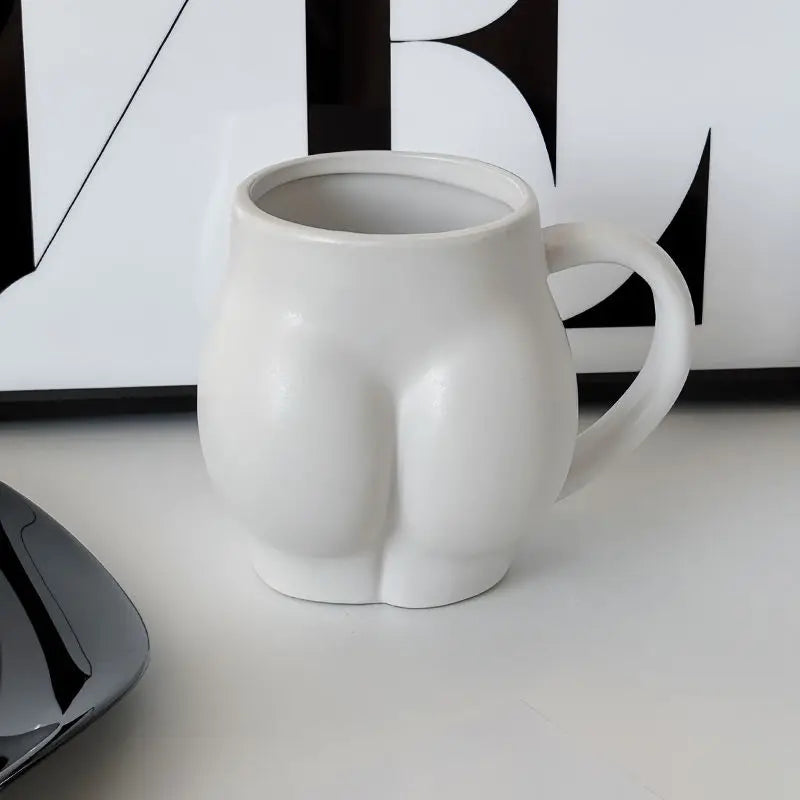 Creative Funny Butt Cup Couple Mugs, High End Sense, Best Friend's Birthday Gift Boyfriend Cup Drinkware
