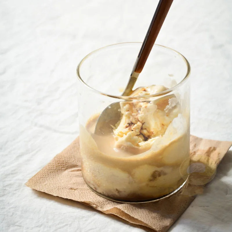 280/400ml Nordic Transparent Ins Coffee Mug Whiskey Glass Water Milk Cold Drink Wine Glasses Drinkware Tea Cup Yogurt Container