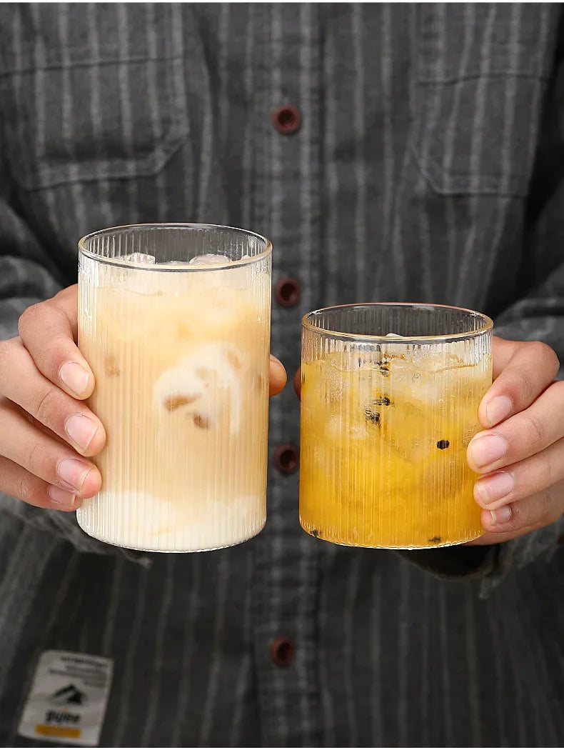 Nordic Ripple Glass Cups