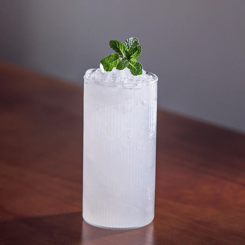 Inmeet Collins Glass/Cocktail Glass/Barware/Juice Cup/High Borosilicate Glass Cup/Long Drink Cocktail Glass