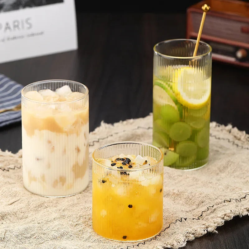 Nordic Ripple Glass Cups