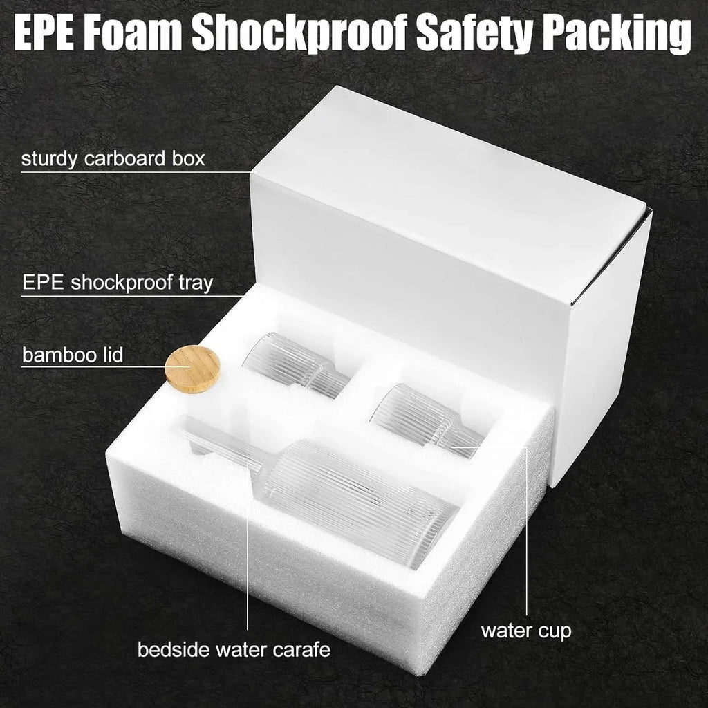 Bedside Carafe and Glass Set