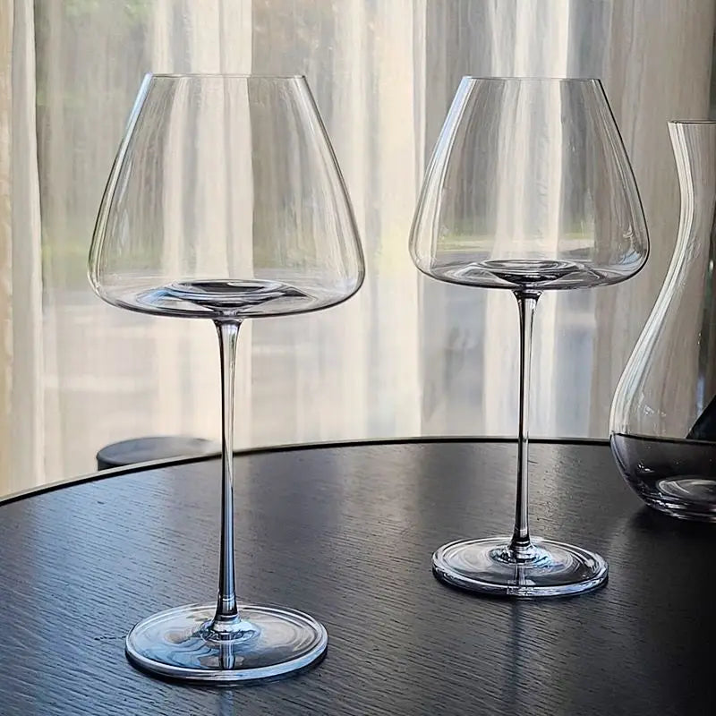 650ml/800ml Very Thin Red Wine Glass Cup High-end Bordeaux Burgundy Champagne Glass White Wine Glass Cup Camping Wine Glass