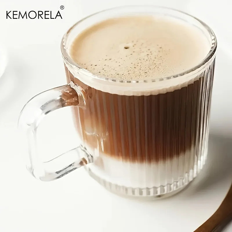 Vertical Grain Glass Cup 350 ml