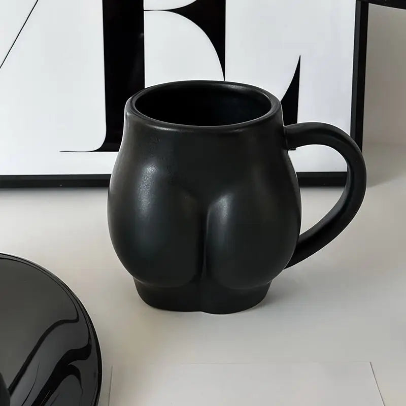 Creative Funny Butt Cup Couple Mugs, High End Sense, Best Friend's Birthday Gift Boyfriend Cup Drinkware