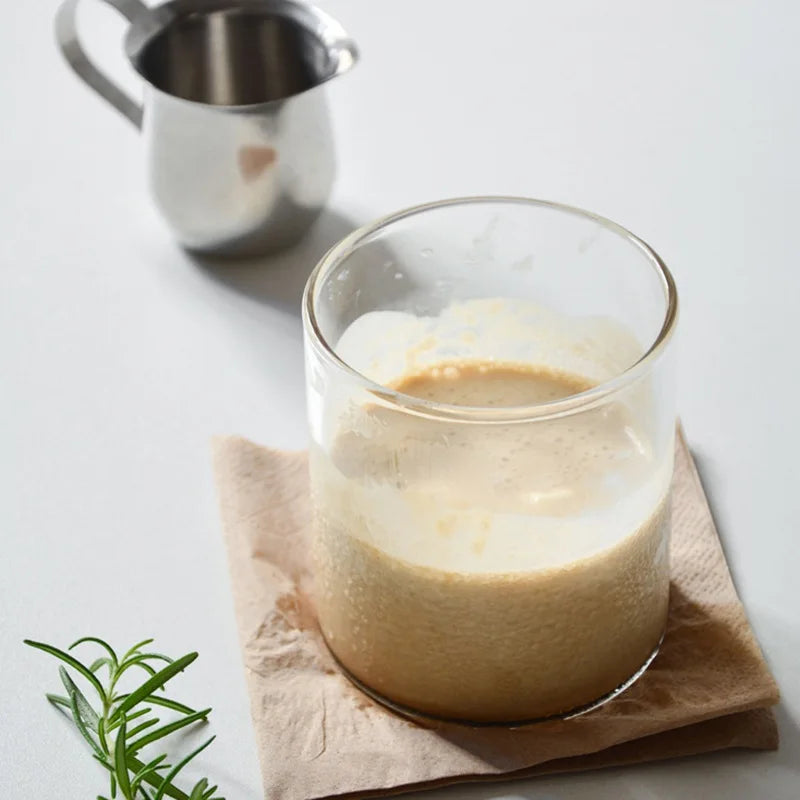 280/400ml Nordic Transparent Ins Coffee Mug Whiskey Glass Water Milk Cold Drink Wine Glasses Drinkware Tea Cup Yogurt Container