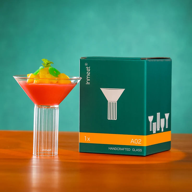 Inmeet Martini Cocktail Glass/Ice Cream Cup/Yogurt Cup/Barware/Glassware/Wedding Party Wine Glasses 120ml