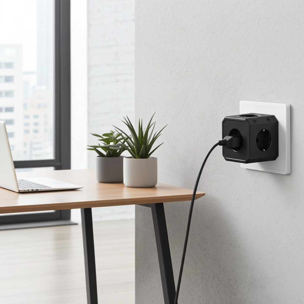 Steckdosenwürfel 5-in-1